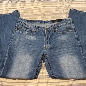 Casual Blue Denim Jeans for Men